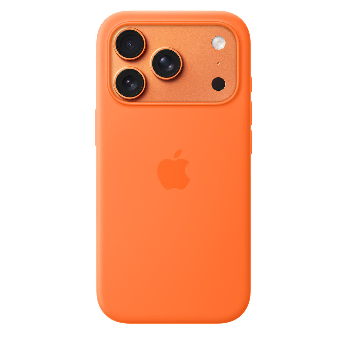 iPhone 17 Pro Silicone Case with MagSafe – Bright Guava