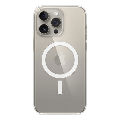 𝗶𝗣𝗵𝗼𝗻𝗲 𝟭𝟱 𝗣𝗿𝗼 𝗠𝗮𝘅 Clear Case with MagSafe