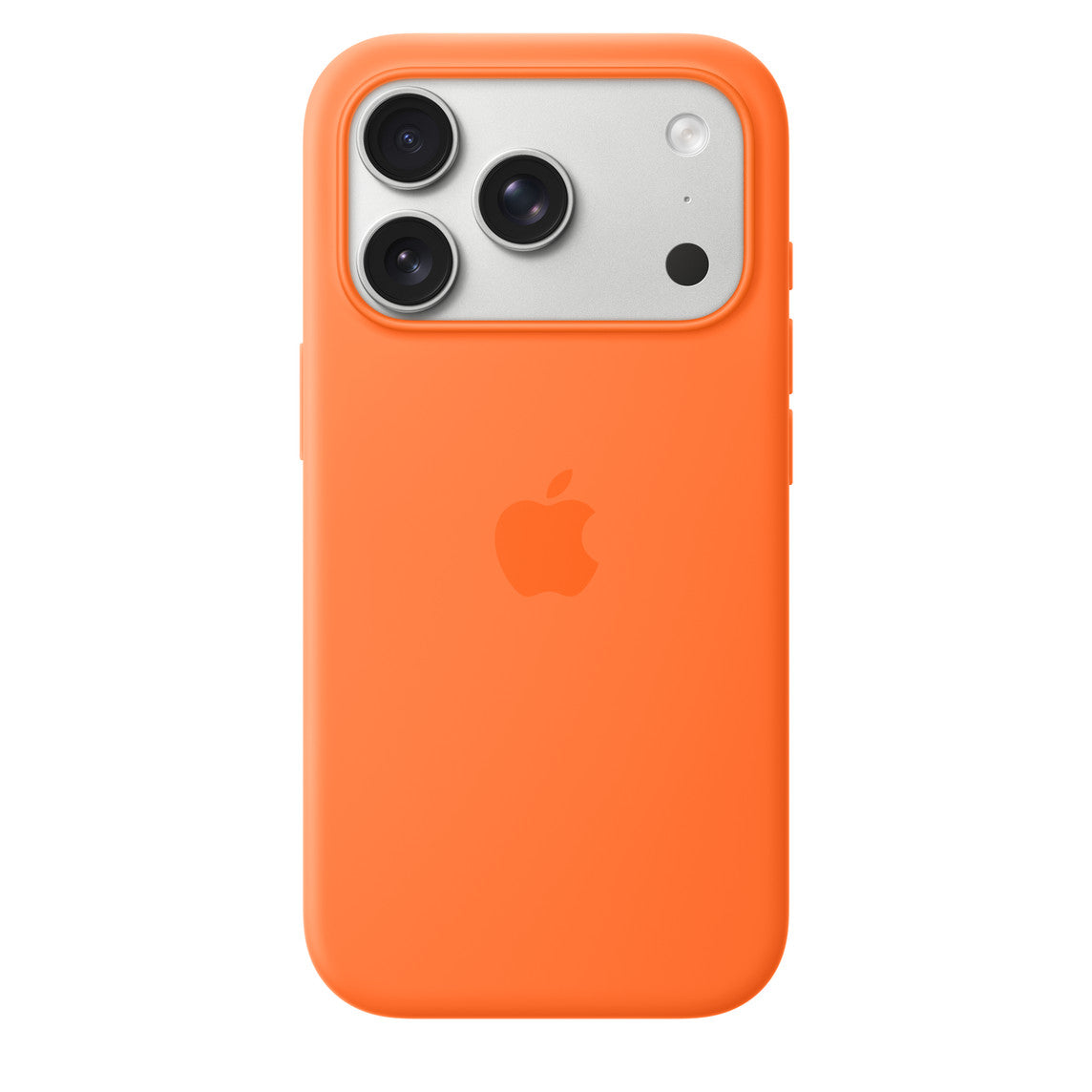 iPhone 17 Pro Silicone Case with MagSafe – Bright Guava