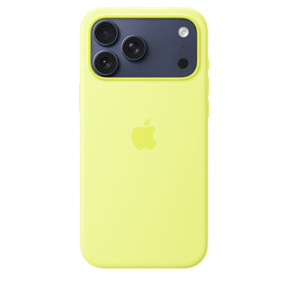iPhone 17 Pro Silicone Case with MagSafe – Bright Guava